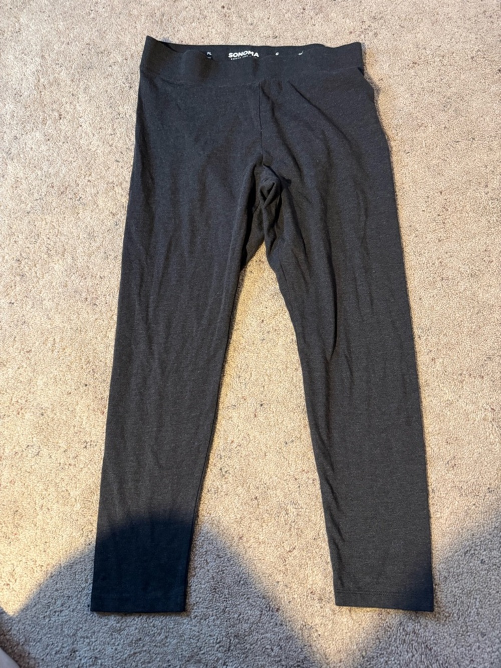 Sonoma Dark Grey Women's Stretch Leggings